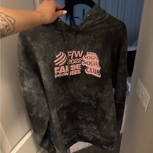Anti social social club x false promises hoodie